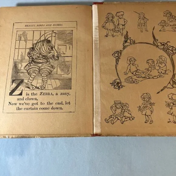 VTG Early 1900's "The Home Primer First Lessons at Home" Donohue & Co Chicago - Picture 8 of 10